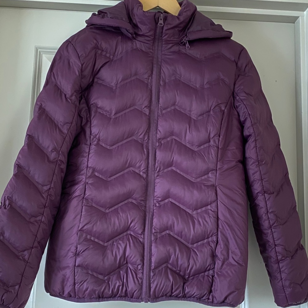Puffy Purple Medium Weight Jacket - image 1